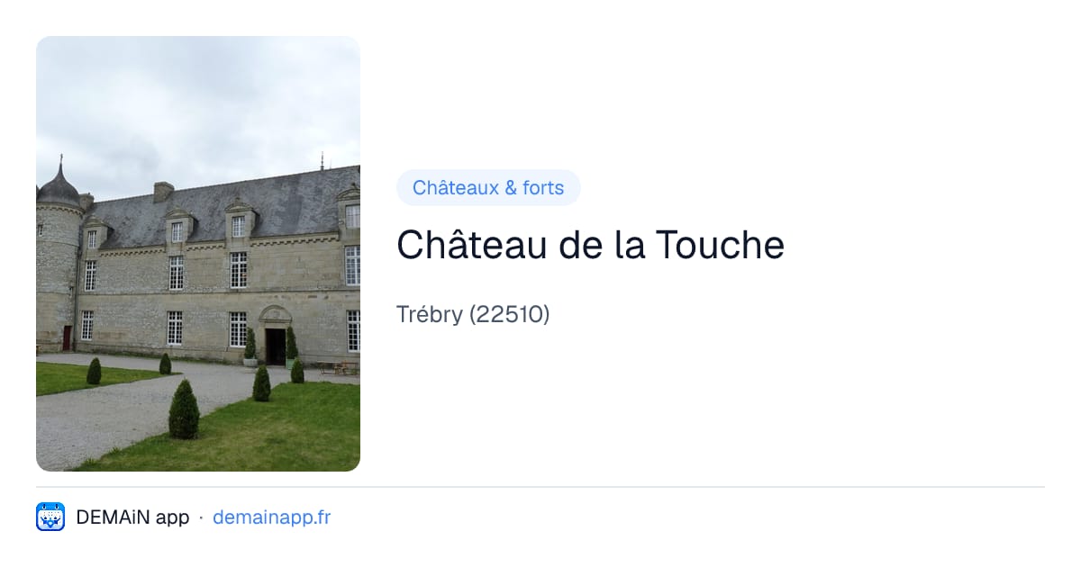Château de la Touche — Trébry