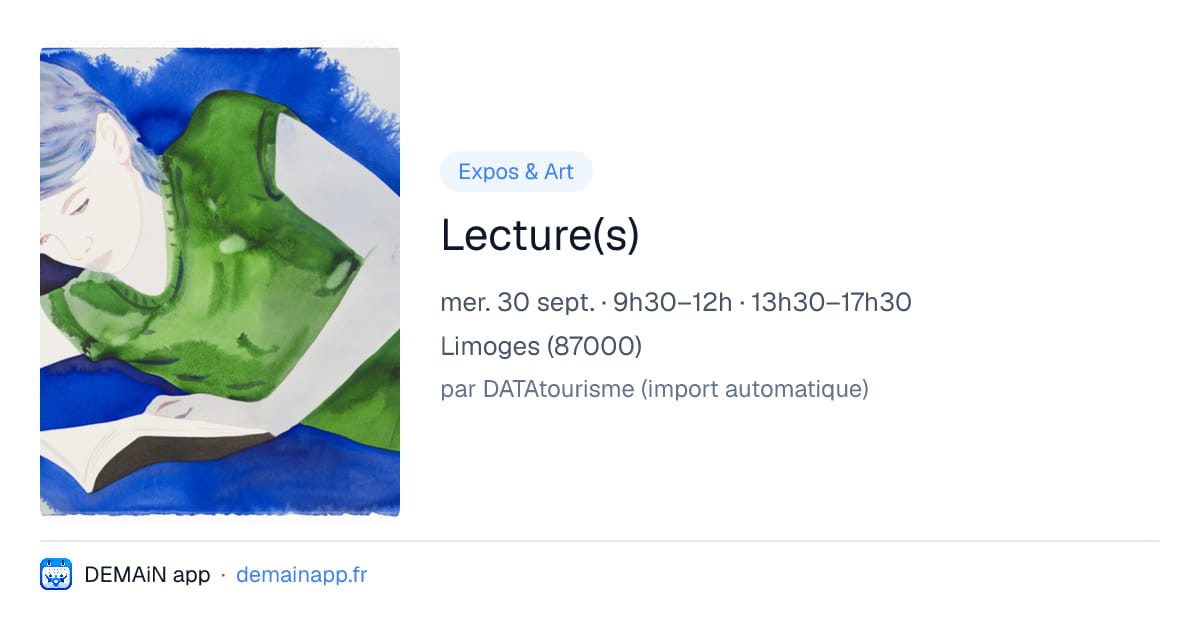 Lecture(s) — Limoges