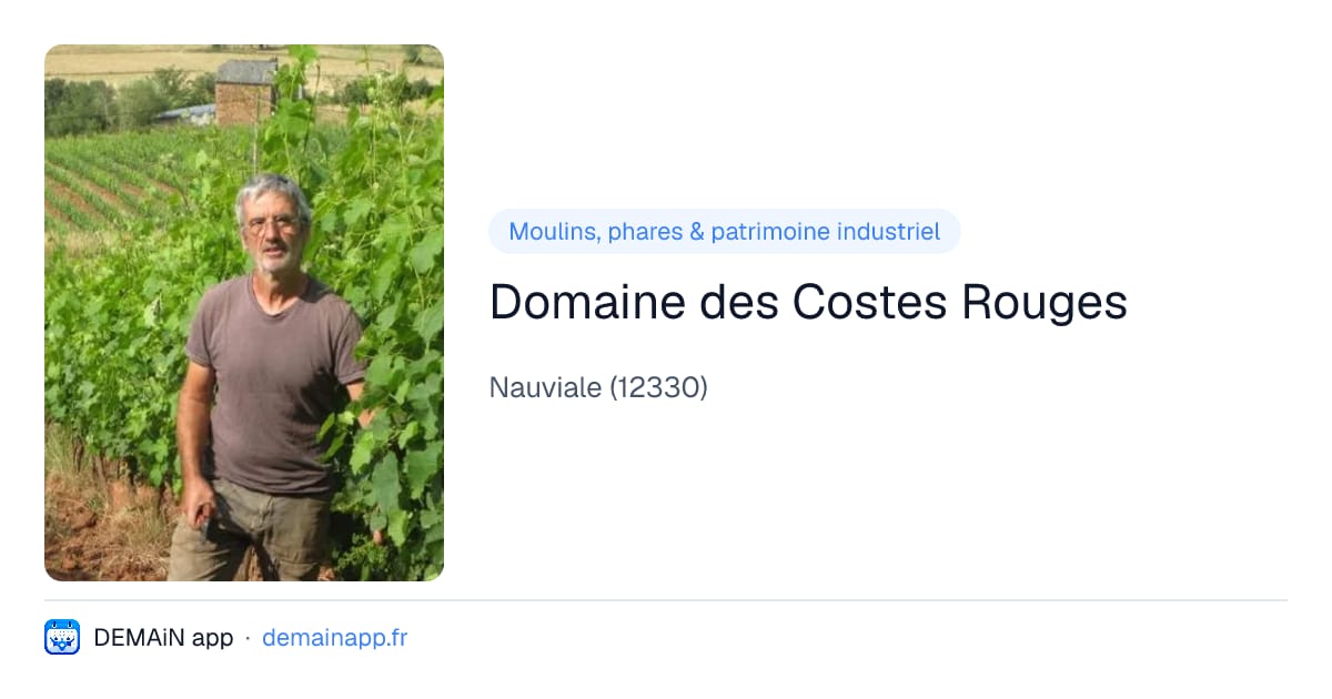 Domaine des Costes Rouges — Nauviale