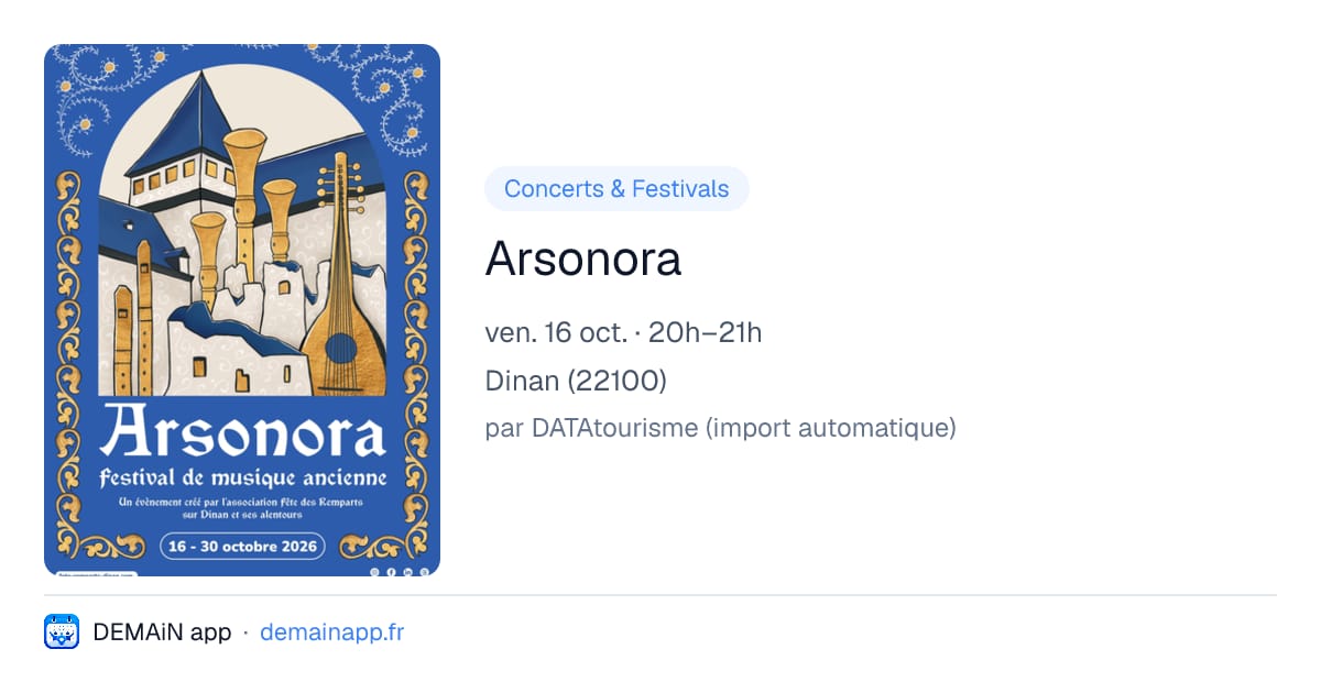 Arsonora — Dinan