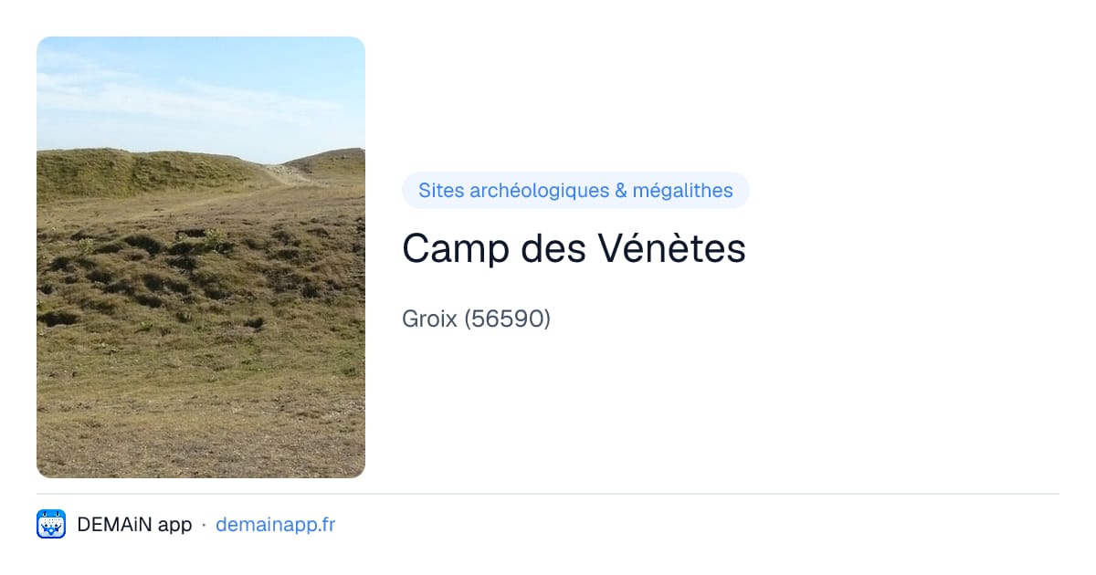 Camp des Vénètes — Groix