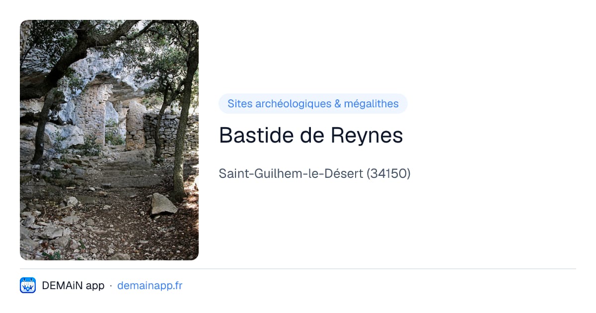 Bastide de Reynes — Saint-Guilhem-le-Désert