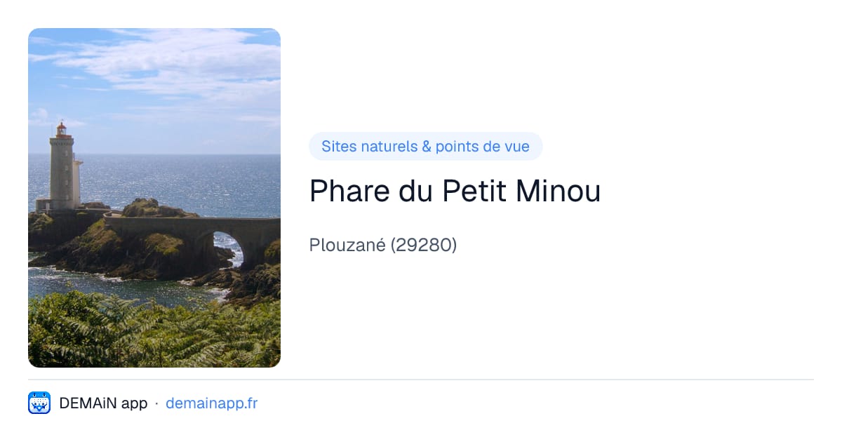 Phare du Petit Minou — Plouzané