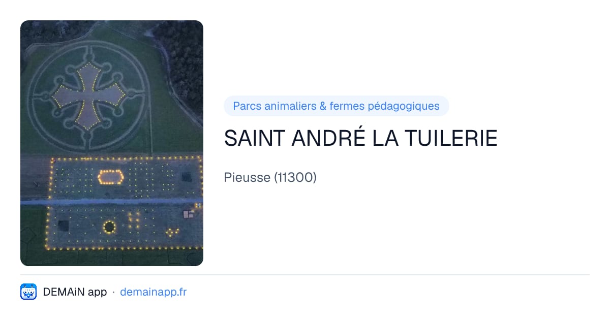 SAINT ANDRÉ LA TUILERIE — Pieusse