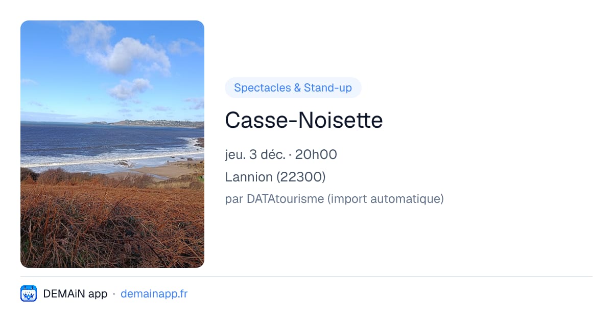 Casse-Noisette — Lannion