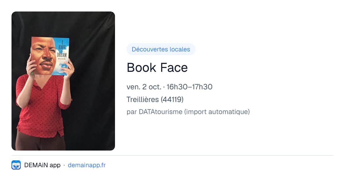 Book Face — Treillières