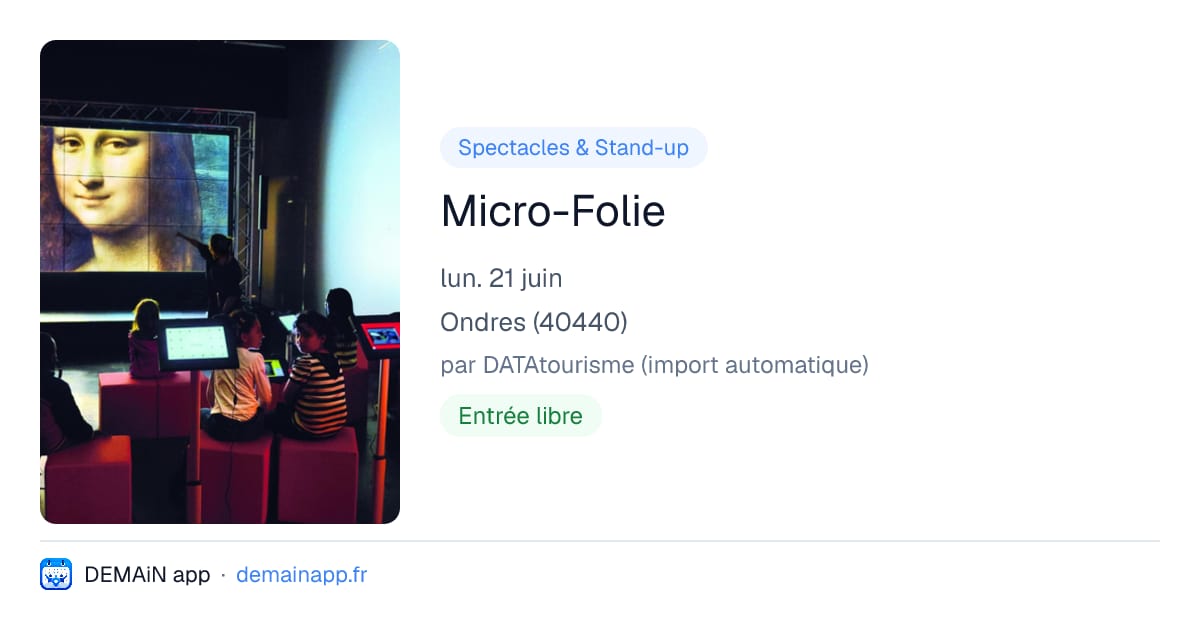Micro-Folie — Ondres
