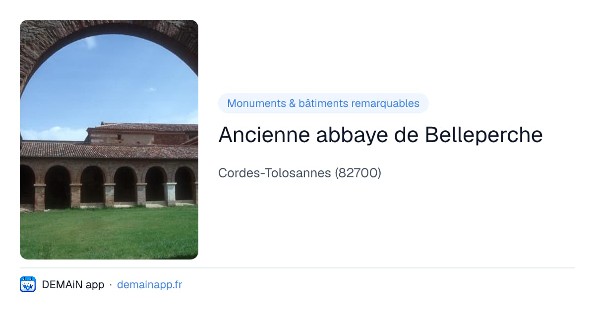 Ancienne abbaye de Belleperche — Cordes-Tolosannes