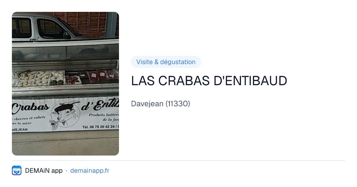 LAS CRABAS D'ENTIBAUD — Davejean