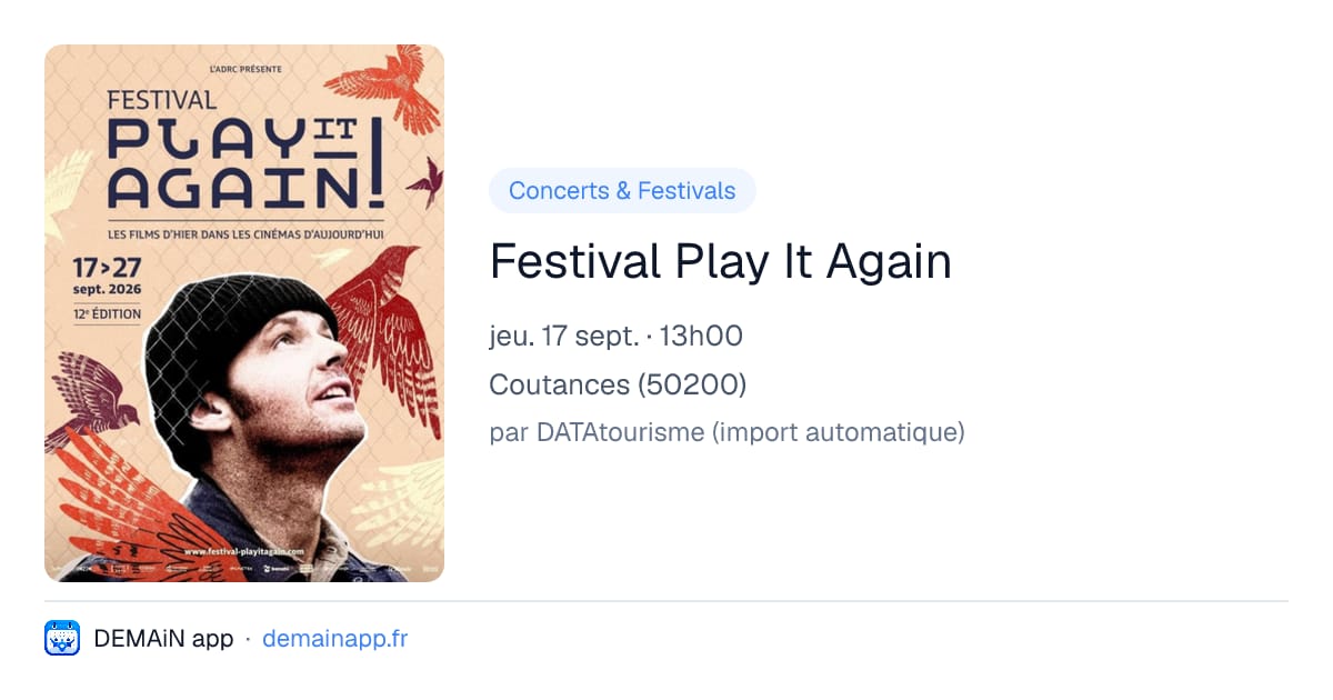 Festival Play It Again — Coutances