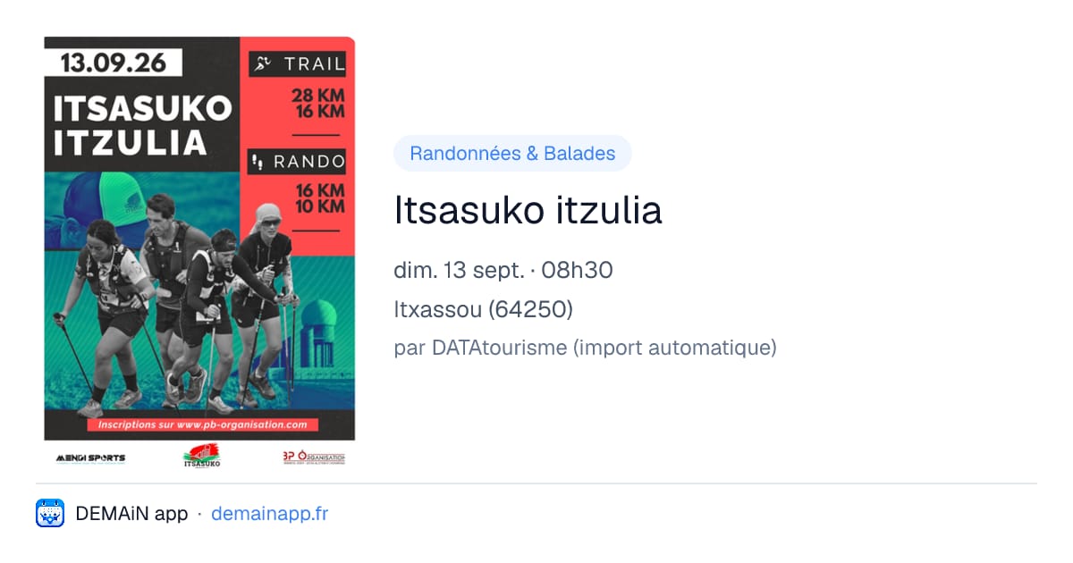 Itsasuko itzulia — Itxassou