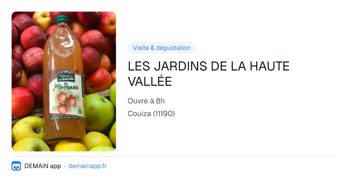 LES JARDINS DE LA HAUTE VALLÉE — Couiza