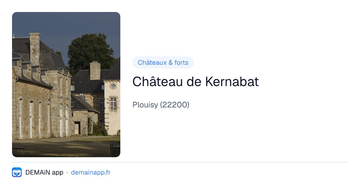 Château de Kernabat — Plouisy