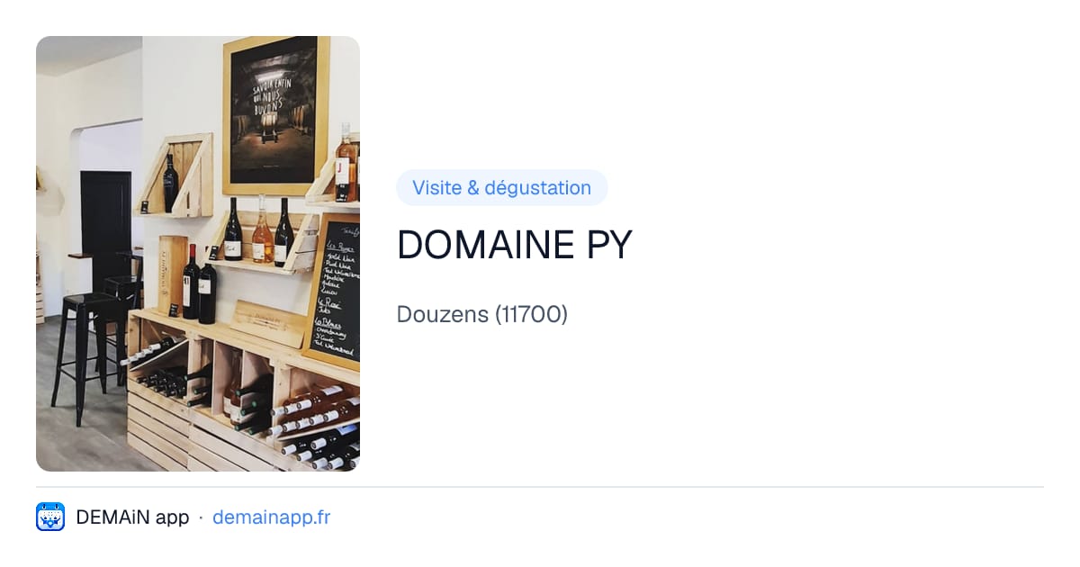 DOMAINE PY — Douzens