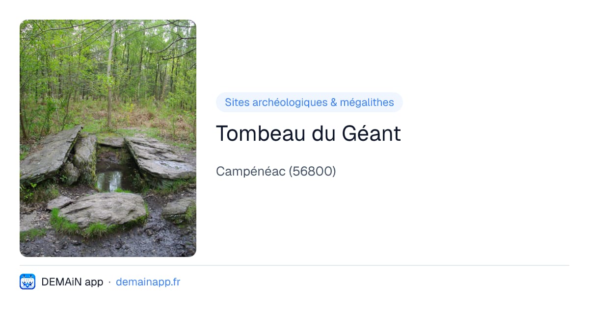 Tombeau du Géant — Campénéac