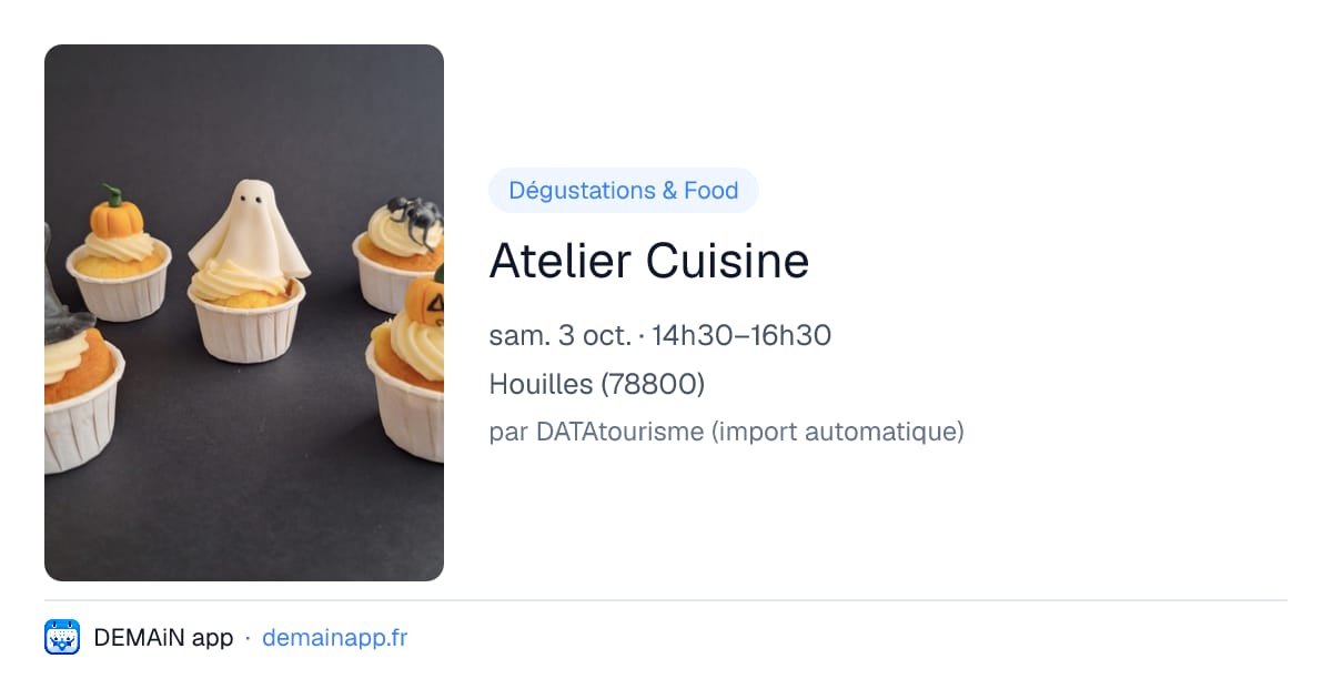 Atelier Cuisine — Houilles