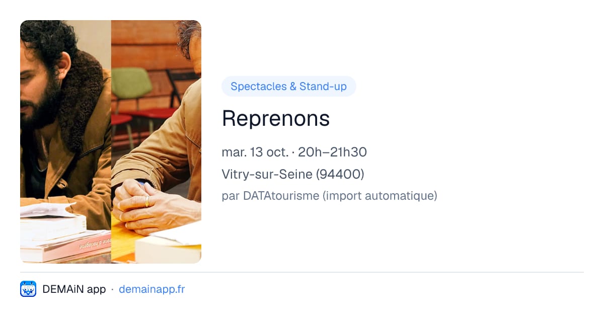 Reprenons — Vitry-sur-Seine