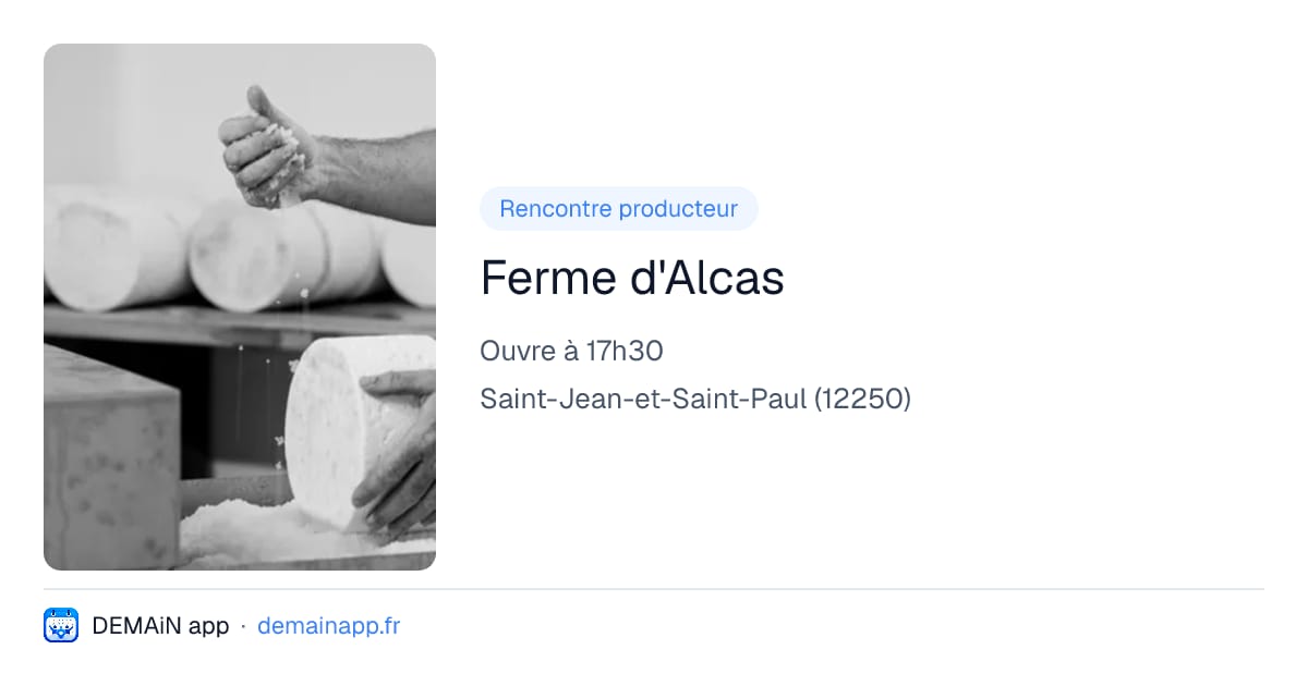 Ferme d'Alcas — Saint-Jean-et-Saint-Paul