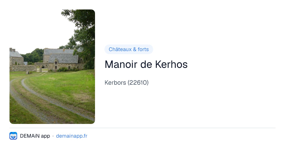 Manoir de Kerhos — Kerbors