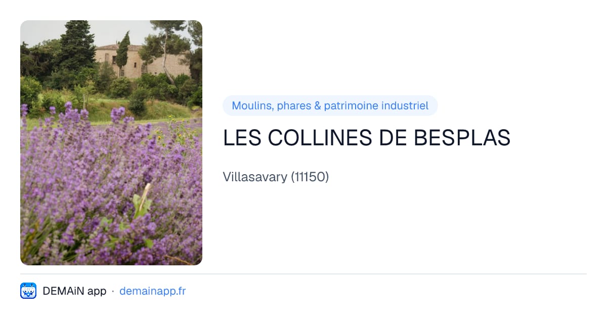 LES COLLINES DE BESPLAS — Villasavary