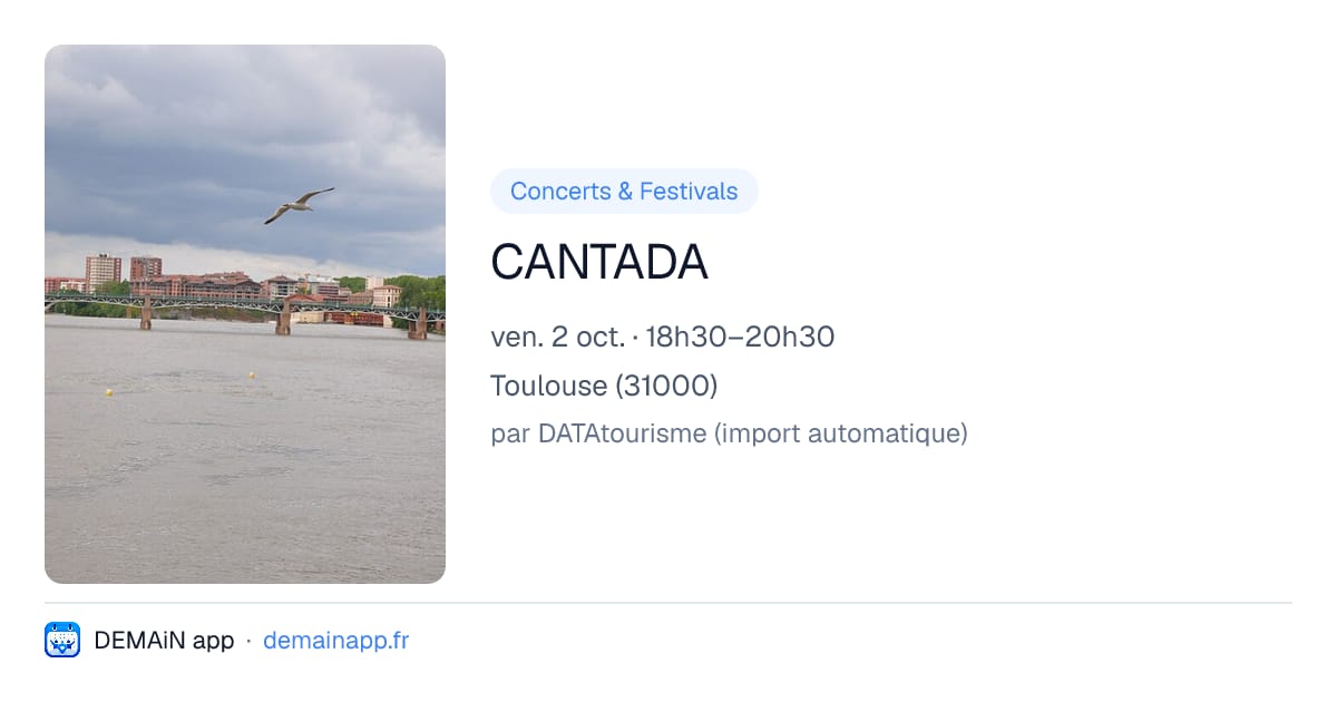 CANTADA — Toulouse