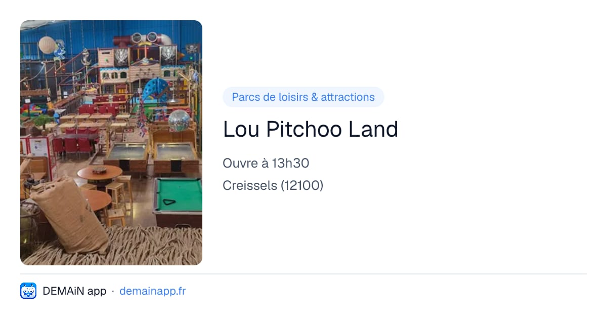Lou Pitchoo Land — Creissels