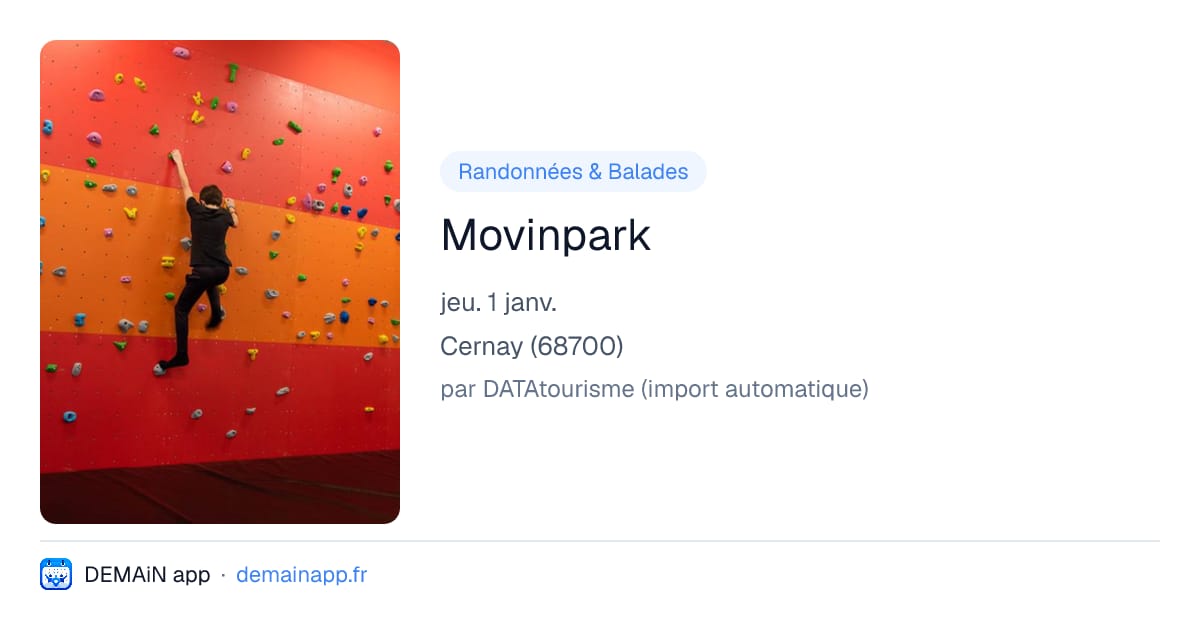 Movinpark — Cernay