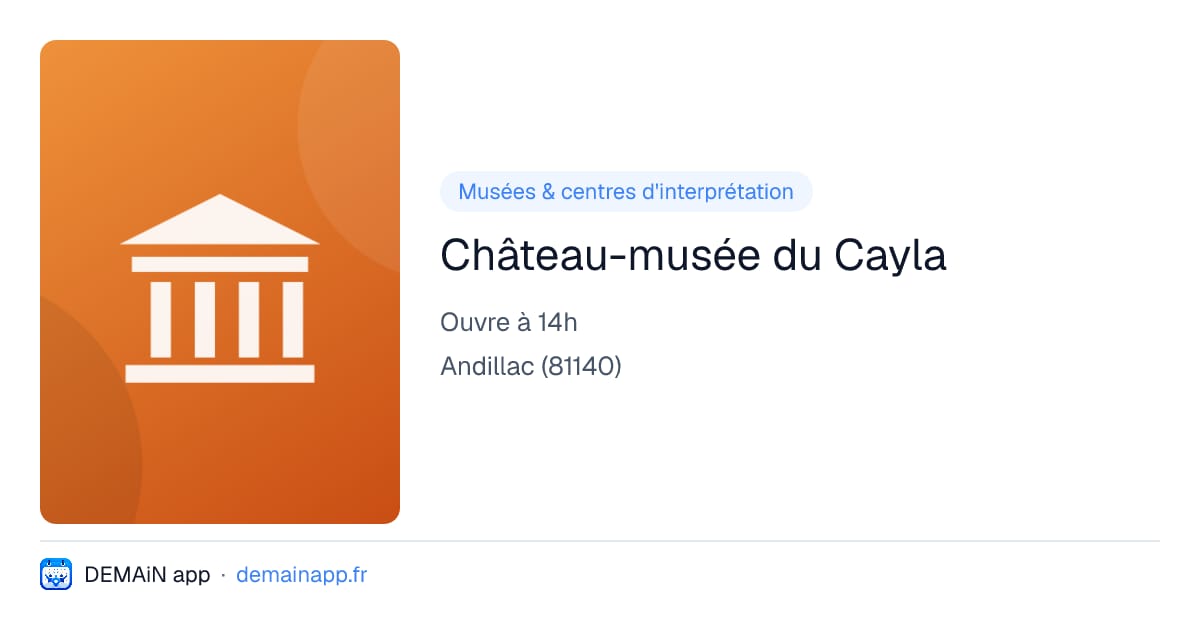 Château-musée du Cayla — Andillac