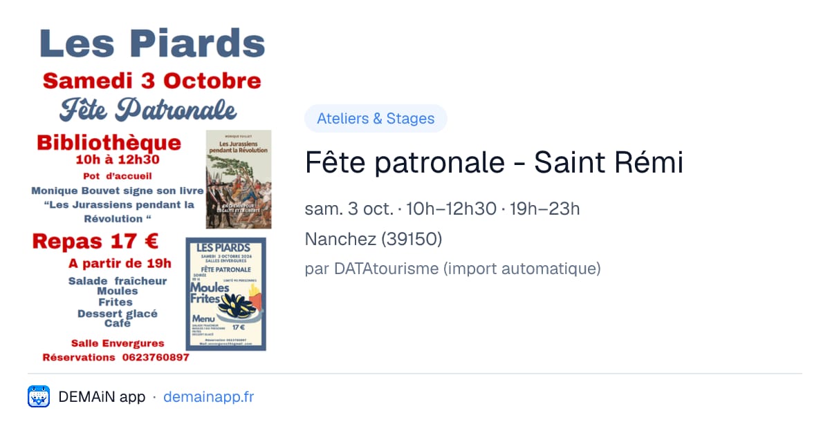 Fête patronale - Saint Rémi — Nanchez