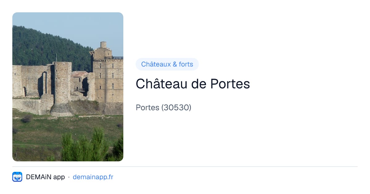 Château de Portes — Portes