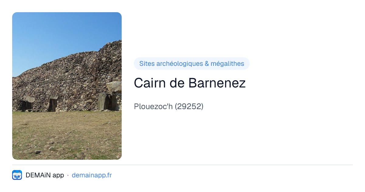 Cairn de Barnenez — Plouezoc'h