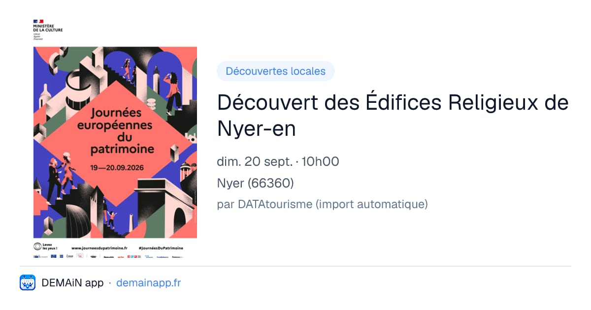 Découvert des Édifices Religieux de Nyer-en — Nyer