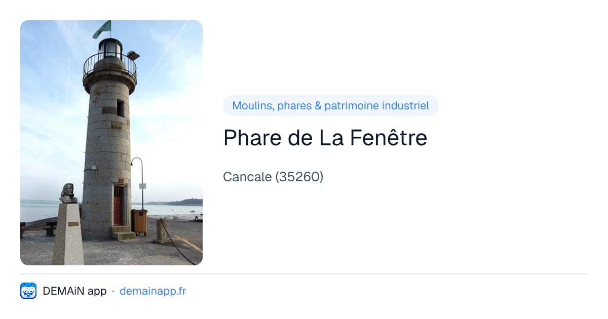 Phare de La Fenêtre — Cancale