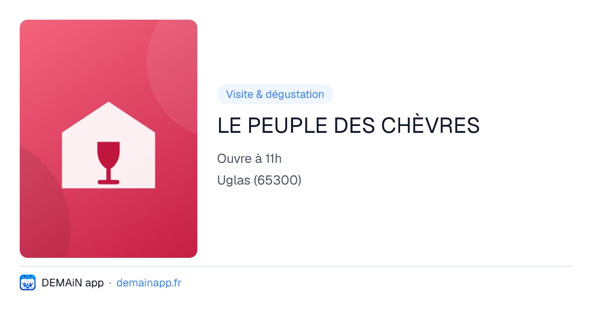 LE PEUPLE DES CHÈVRES — Uglas