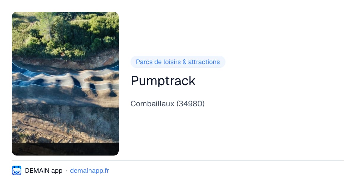 Pumptrack — Combaillaux