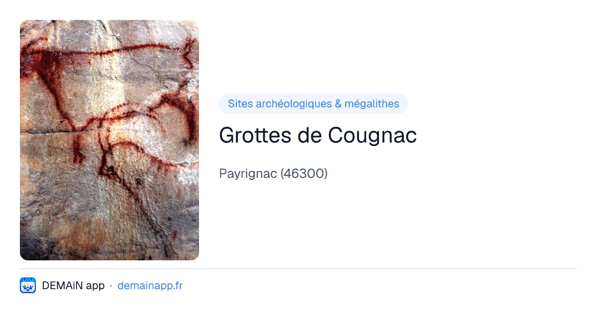 Grottes de Cougnac — Payrignac