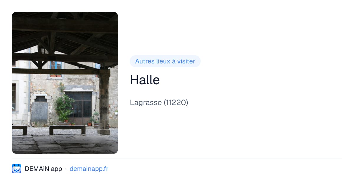 Halle — Lagrasse