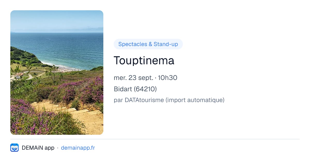 Touptinema — Bidart
