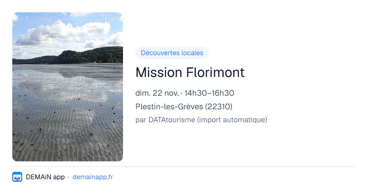 Mission Florimont — Plestin-les-Grèves