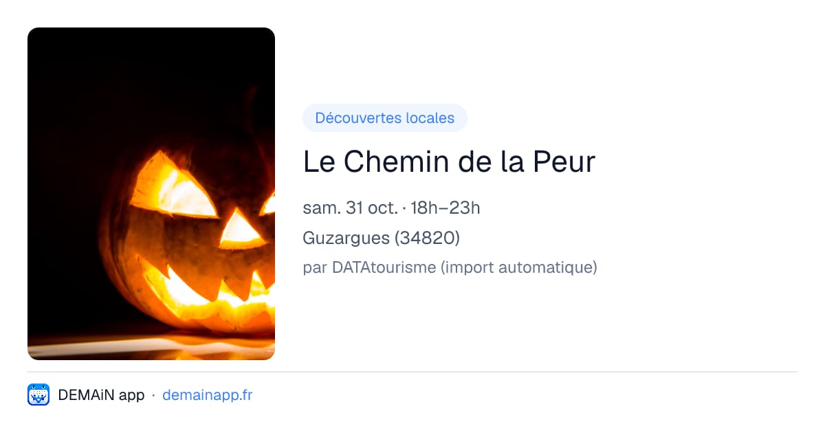 Le Chemin de la Peur — Guzargues