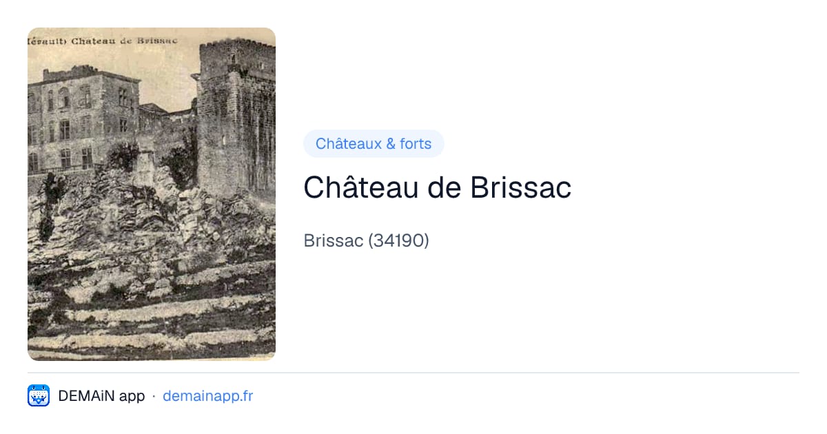 Château de Brissac — Brissac