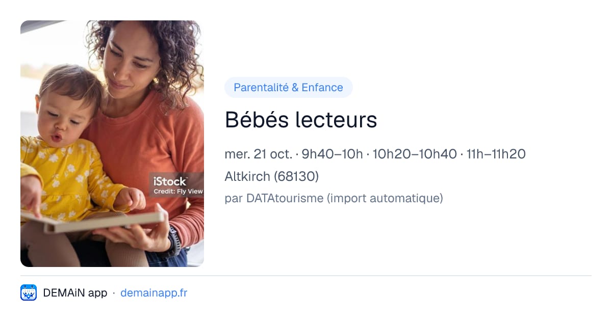 Bébés lecteurs — Altkirch