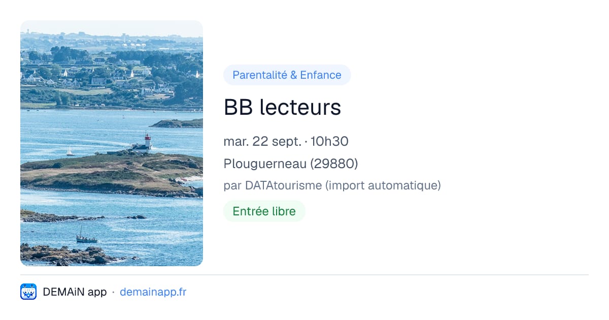 BB lecteurs — Plouguerneau