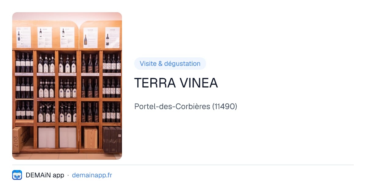 TERRA VINEA — Portel-des-Corbières