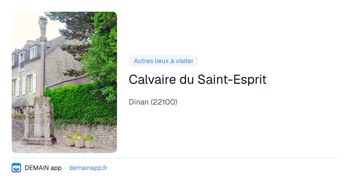 Calvaire du Saint-Esprit — Dinan