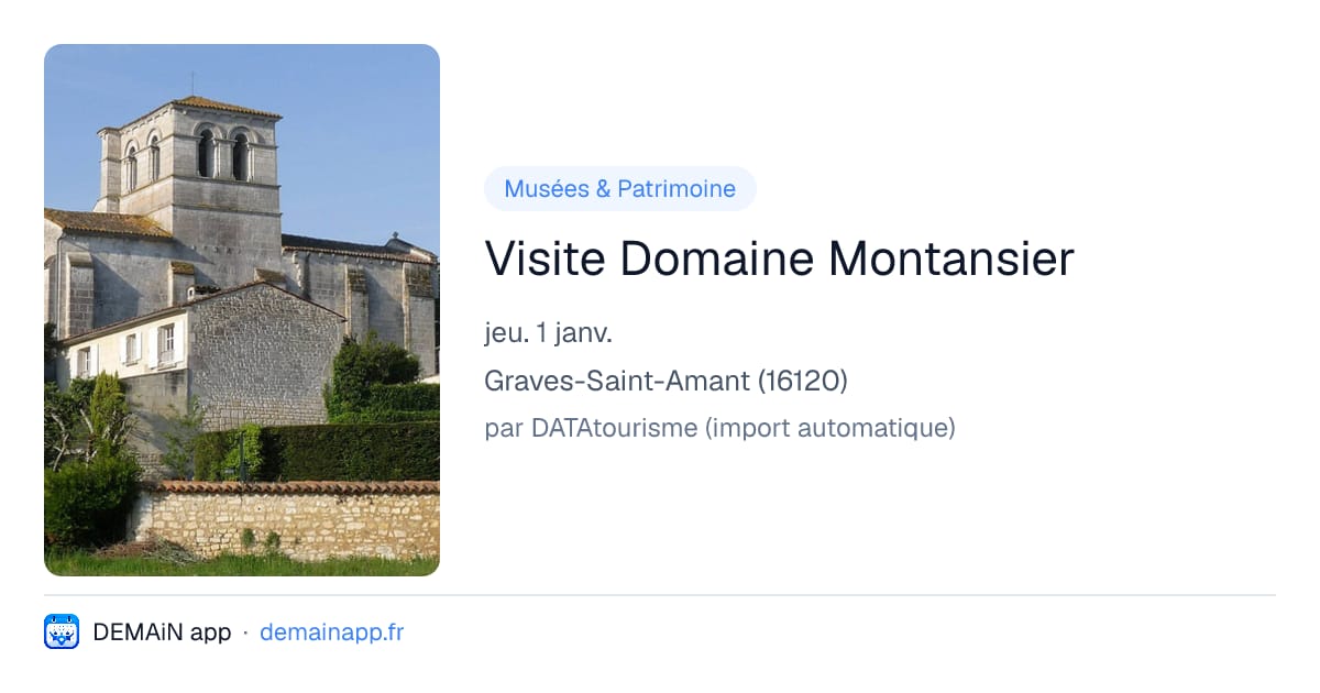 Visite Domaine Montansier — Graves-Saint-Amant