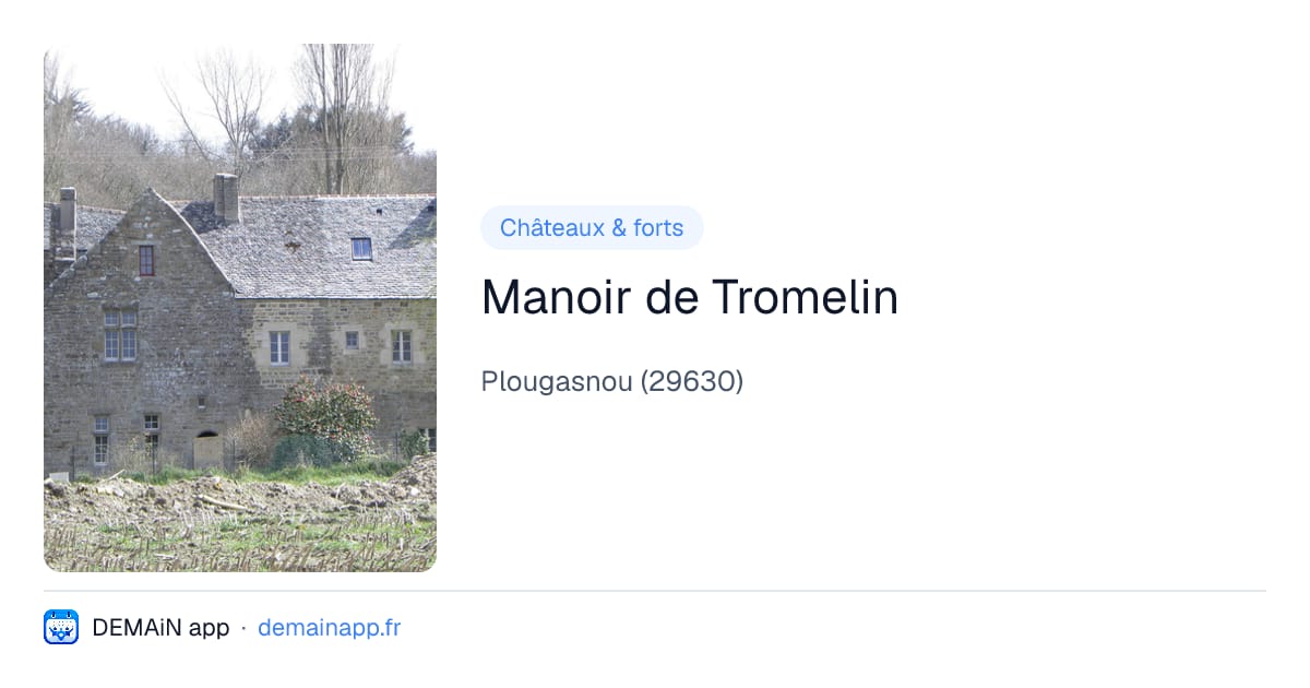 Manoir de Tromelin — Plougasnou