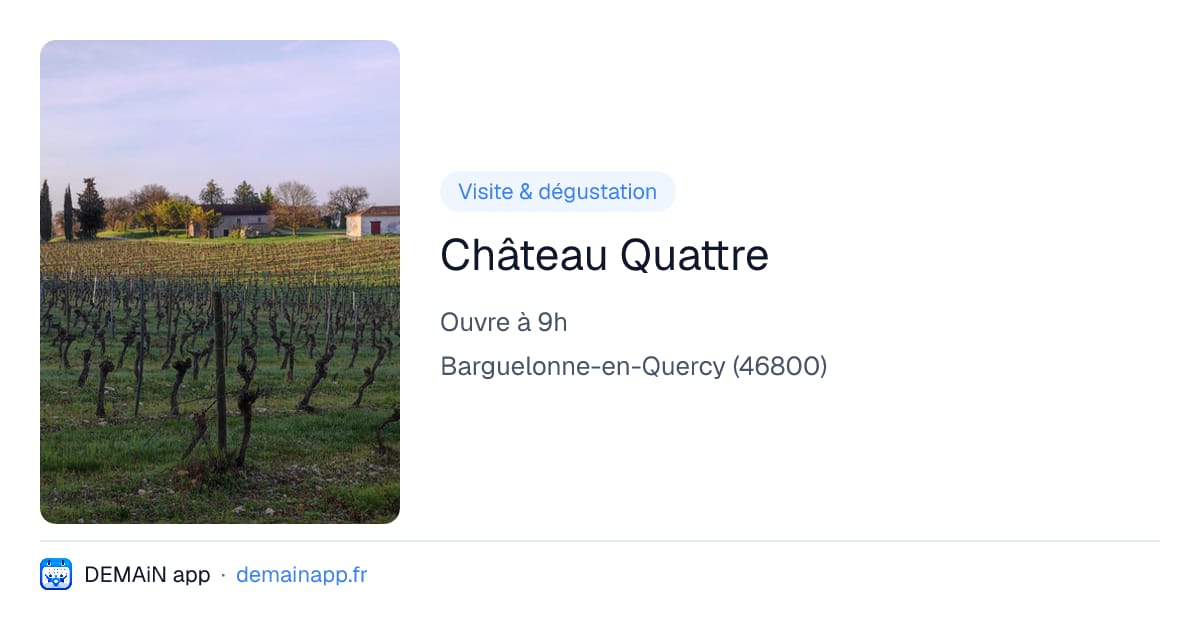Château Quattre — Barguelonne-en-Quercy