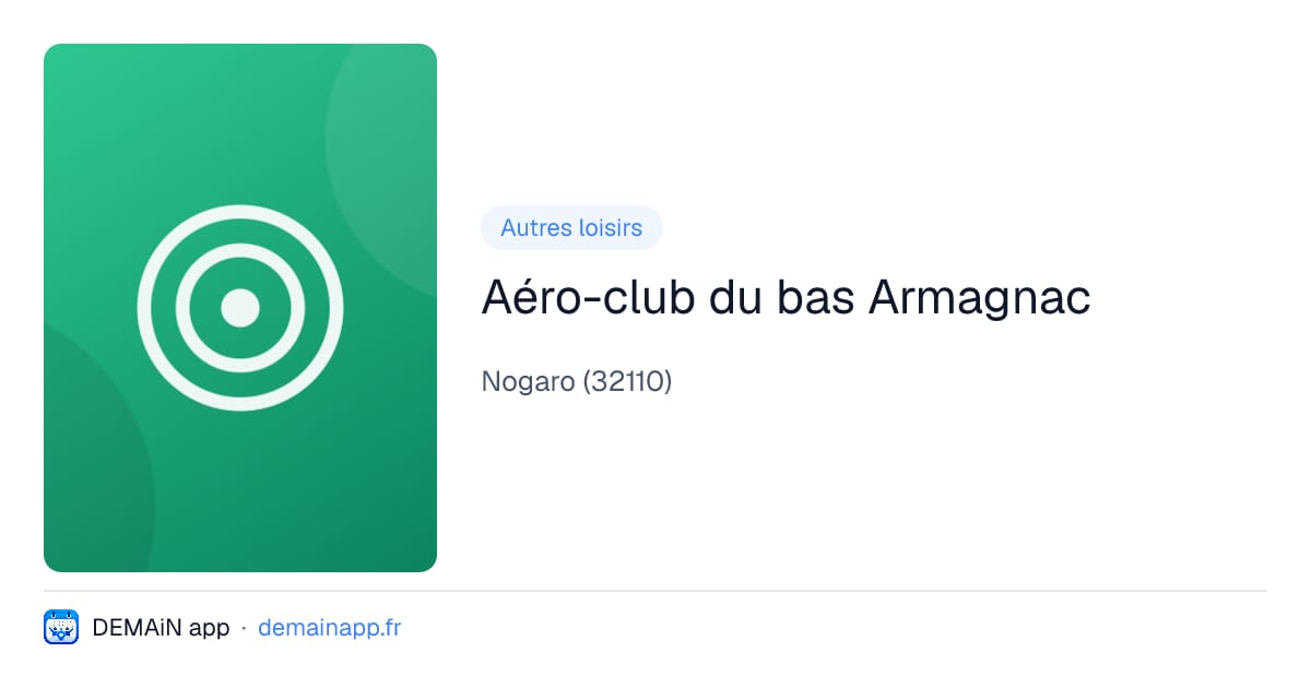 Aéro-club du bas Armagnac — Nogaro
