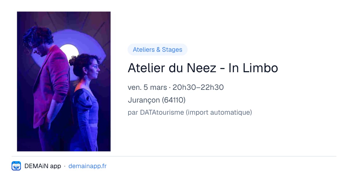 Atelier du Neez - In Limbo — Jurançon